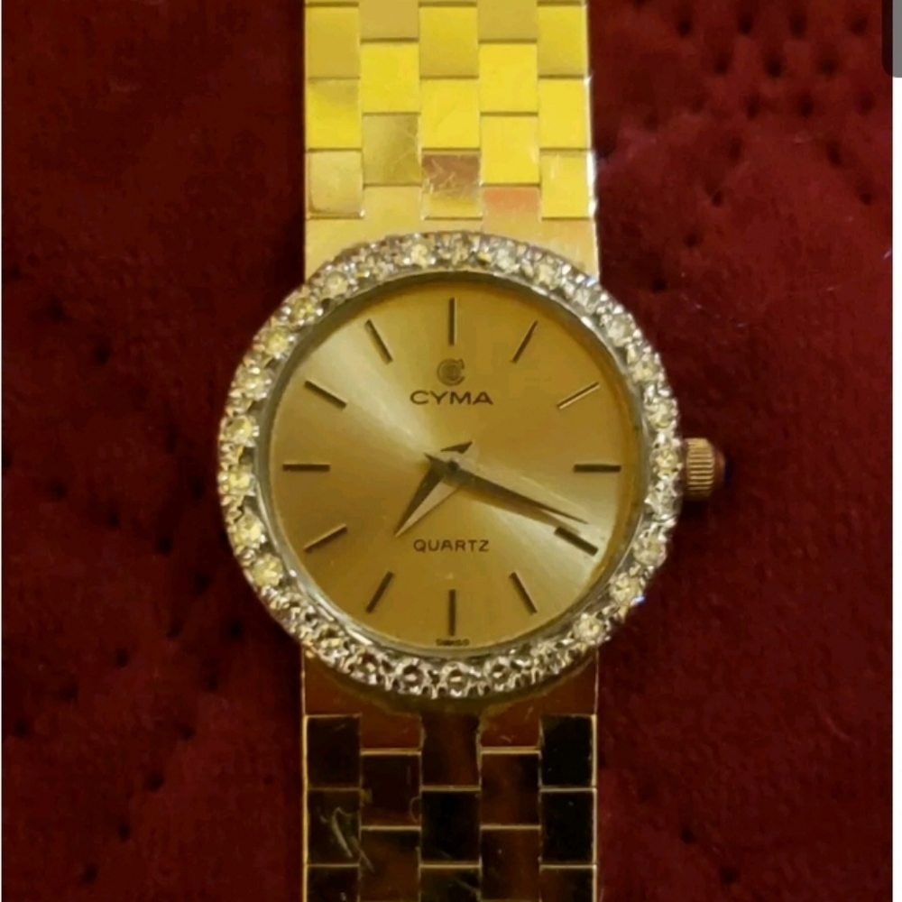 Cyma Gold Watch